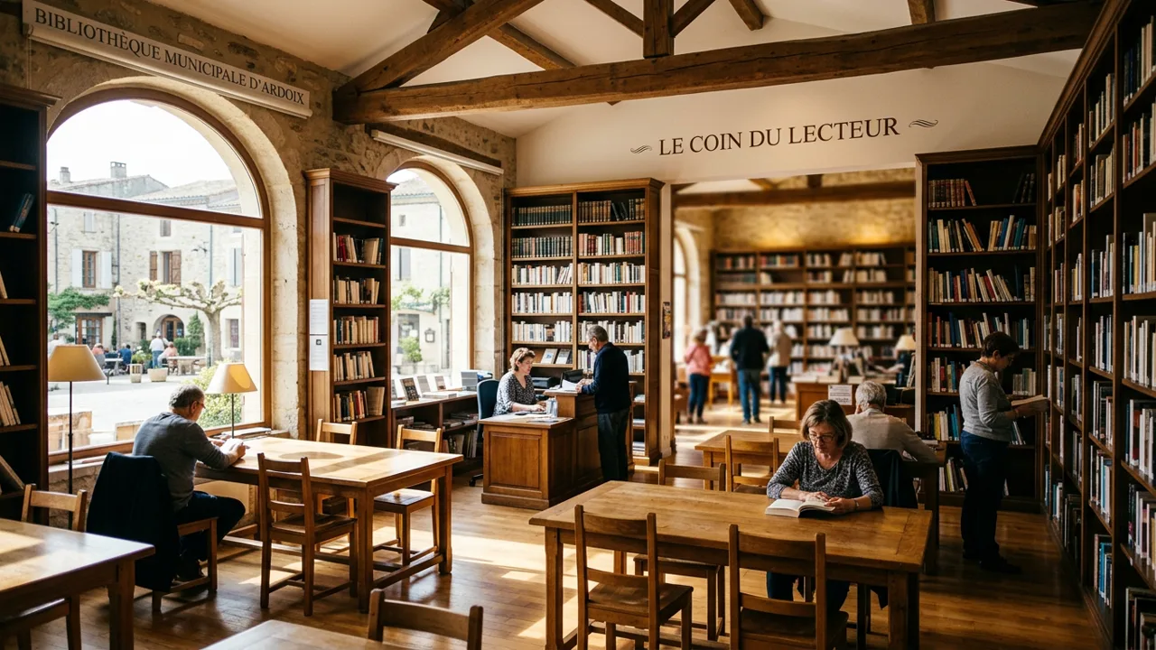Bibliothèque Municipale Le Coin du Lecteur à Ardoix - Espace public de lecture et de culture